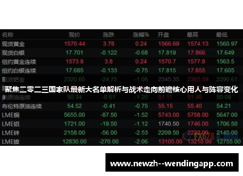 聚焦二零二三国家队最新大名单解析与战术走向前瞻核心用人与阵容变化